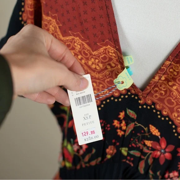 NEW Farm Rio Dress from Anthropologie XSP - Picture 5 of 8